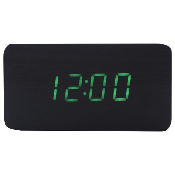 

Часы настольные Wooden Clock - 1295 зеленые(1295 Green)