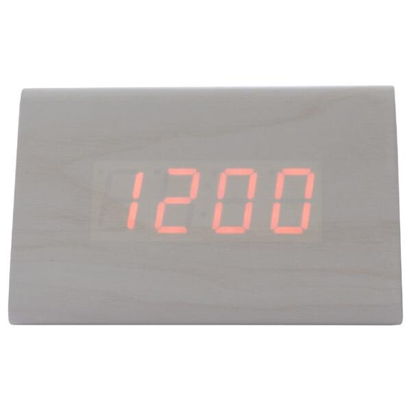 

Часы настольные Wooden Clock - 1300 красные(1300 Red)