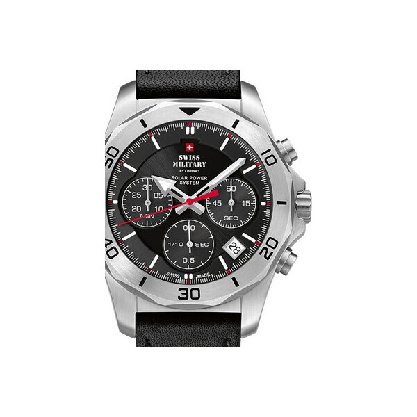 

Часы Swiss Military SMS34072.04 Solar Chronograph 44mm 10ATM