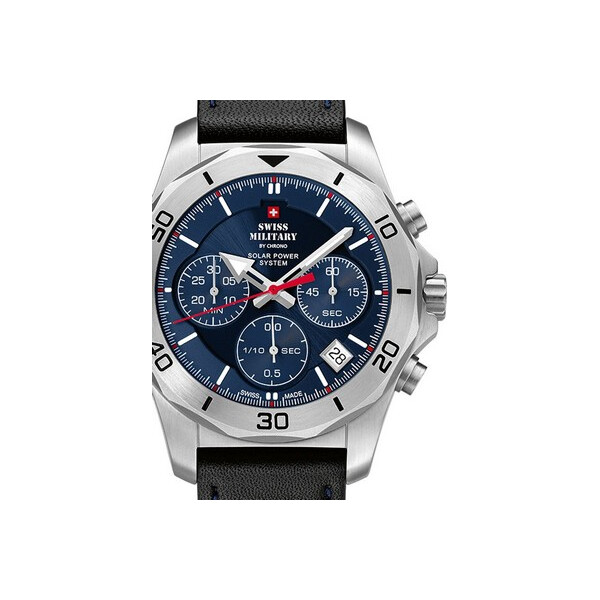 

Часы Swiss Military SMS34072.05 Solar Chronograph 44mm 10ATM