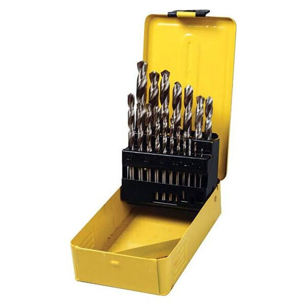 

Набор сверл по металлу Mastertool - 19 шт. (1-10 мм), бокс(11-0119)