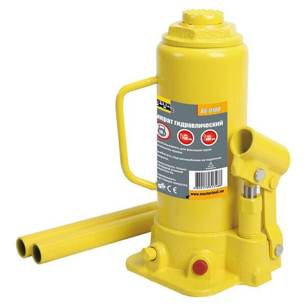 

Домкрат гидравлический Mastertool 10 т х 460 мм одноштоковый(86-0100)
