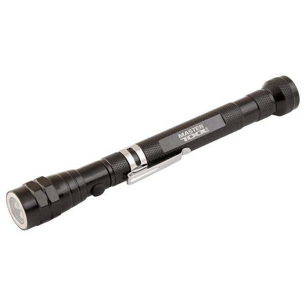 

Фонарик магнитный телескопический Mastertool - 3LED(94-0820)