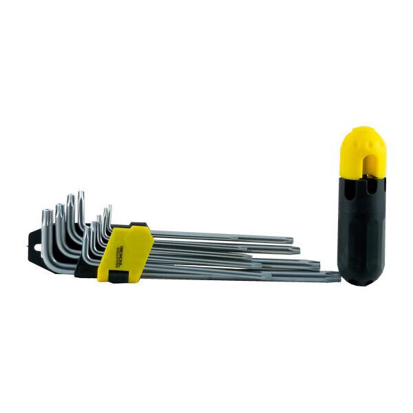 

Набор Torx ключей Mastertool - 9 шт. с держателем удлиненные(75-0962)