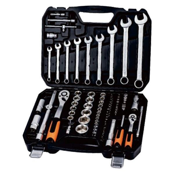 

Набор инструмента Mastertool - 1/4", 1/2" 82 ед.(78-5182)