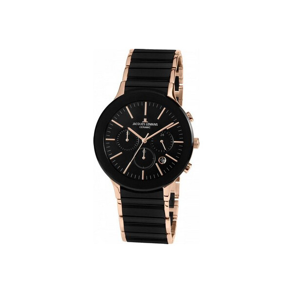 

Часы Jacques Lemans 1-1854C Dublin Keramik Chrono Herren 42mm 5ATM