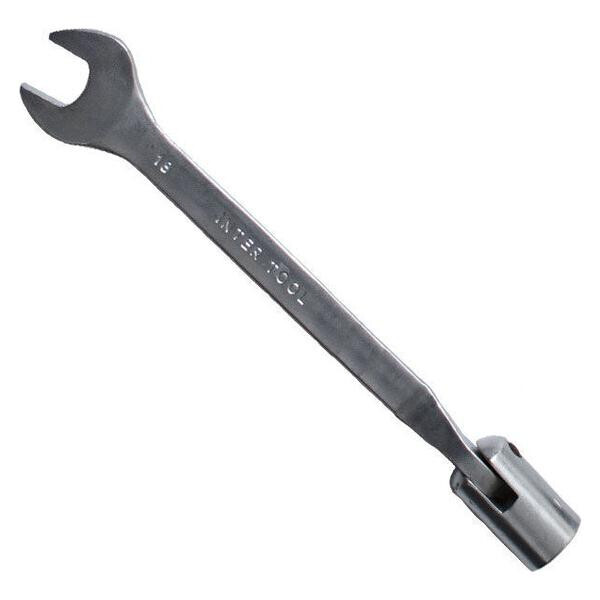 

Ключ рожково-накидной Intertool - 19 мм шарнирный(XT-1419)