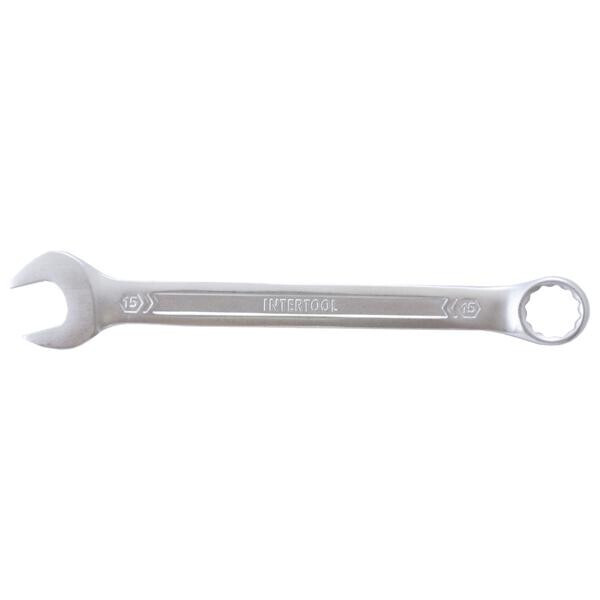

Ключ рожково-накидной Intertool - 15 мм Storm(XT-1015)