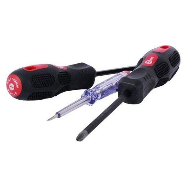 

Набор отверток c фазометром Intertool - 3 шт. Pro(VT-2103)