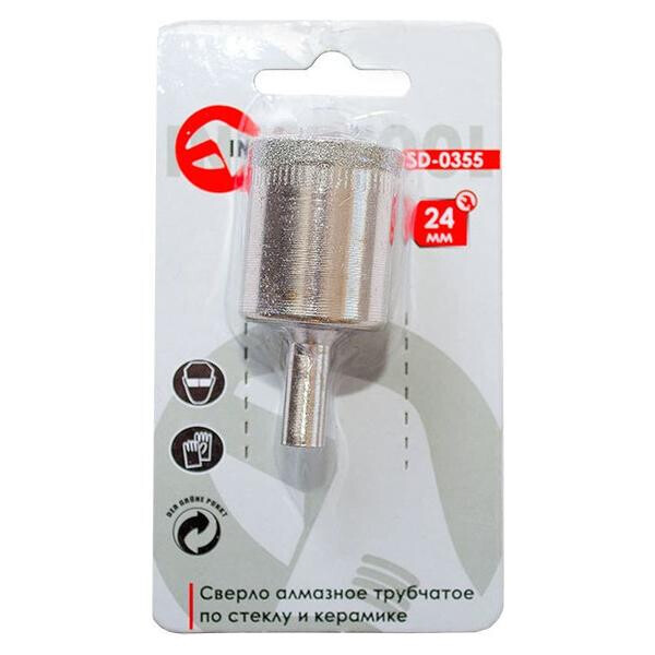 

Сверло трубчатое по стеклу и керамике Intertool - 24 мм(SD-0355)