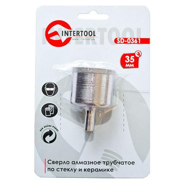 

Сверло трубчатое по стеклу и керамике Intertool - 35 мм(SD-0361)
