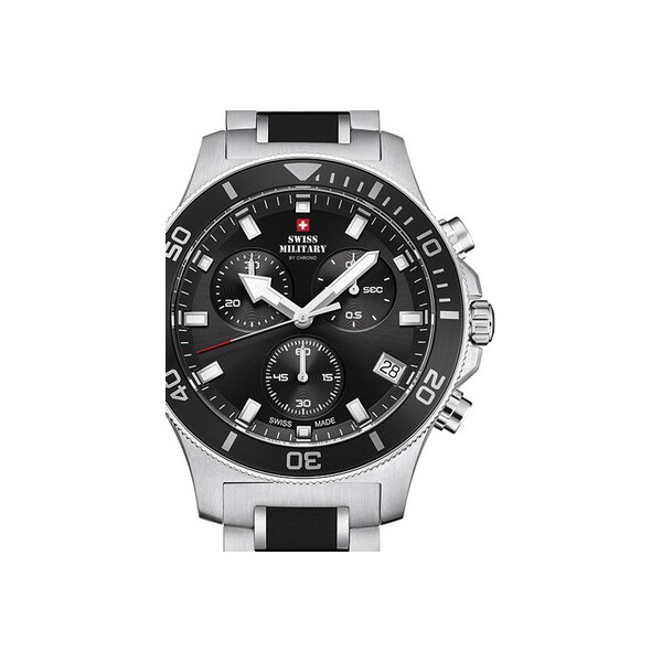

Часы Swiss Military SM34067.01 Chronograph 42mm 10ATM