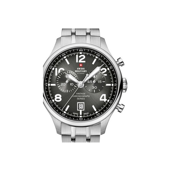 

Часы Swiss Military SM30192.01 Chronograph 42mm 10ATM