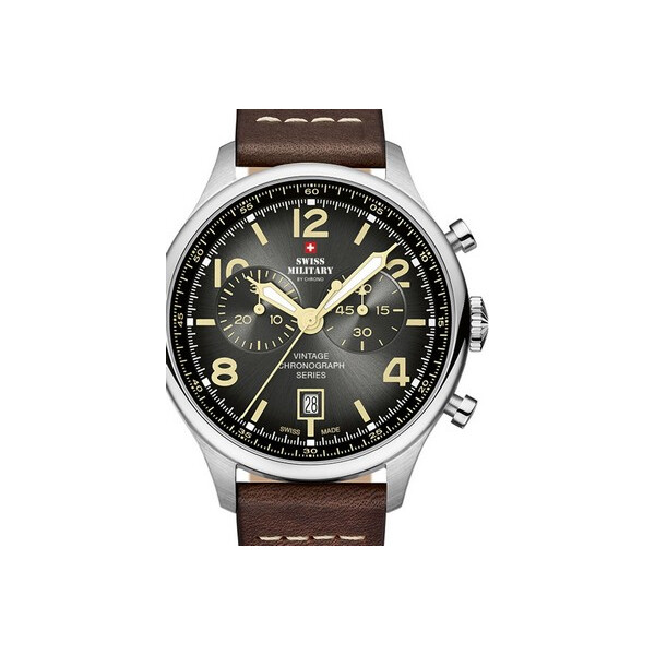 

Часы Swiss Military SM30192.04 Chronograph 42mm 10ATM