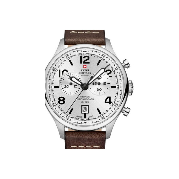 

Часы Swiss Military SM30192.05 Chronograph 42mm 10ATM