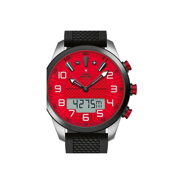 

Часы Swiss Military SM34061.02 Ana-Digi Chronograph 45mm 10ATM