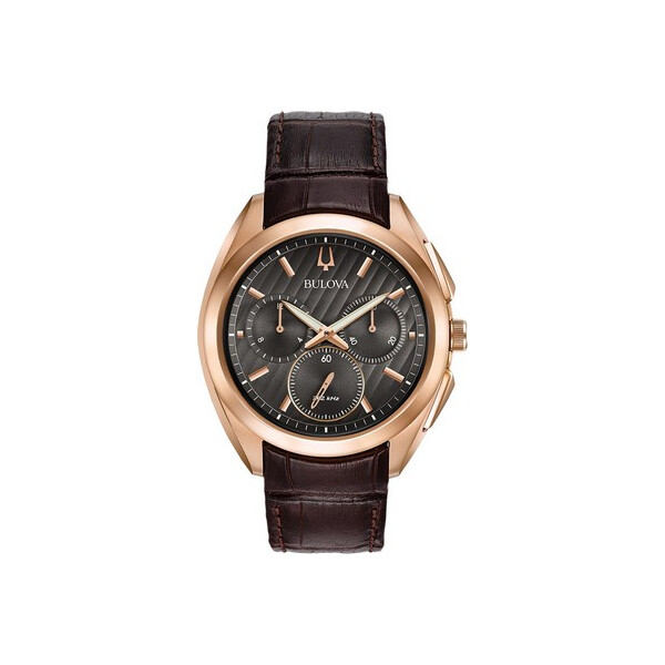 

Часы Bulova 97A124 Curv Chronograph 43mm 3ATM