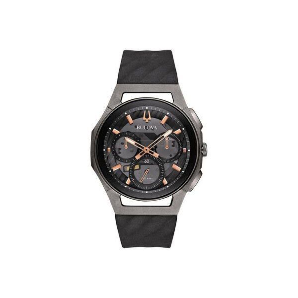 

Часы Bulova 98A162 Curv Chronograph 44mm 3ATM