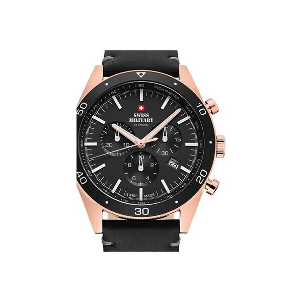 

Часы Swiss Military SM34079.07 Chronograph 43mm 10ATM