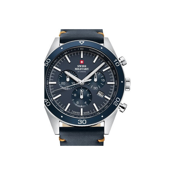 

Часы Swiss Military SM34079.05 Chronograph 43mm 10ATM