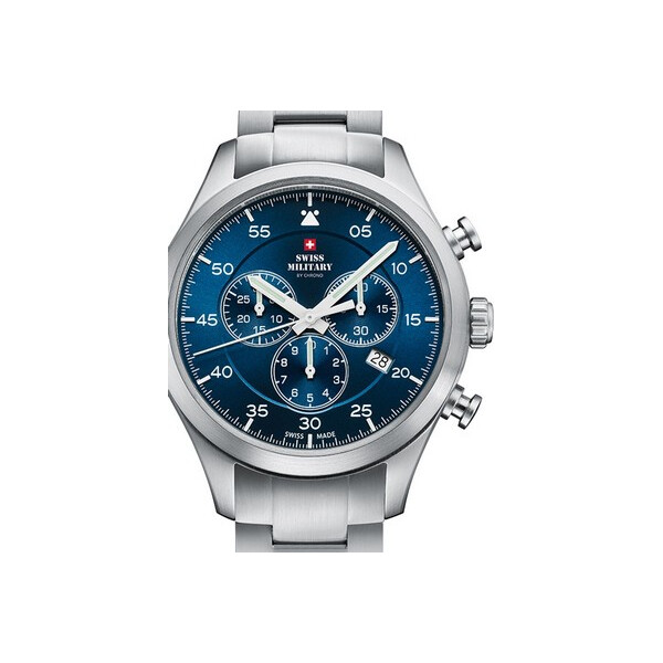 

Часы Swiss Military SM34076.02 Chronograph 43mm 10ATM