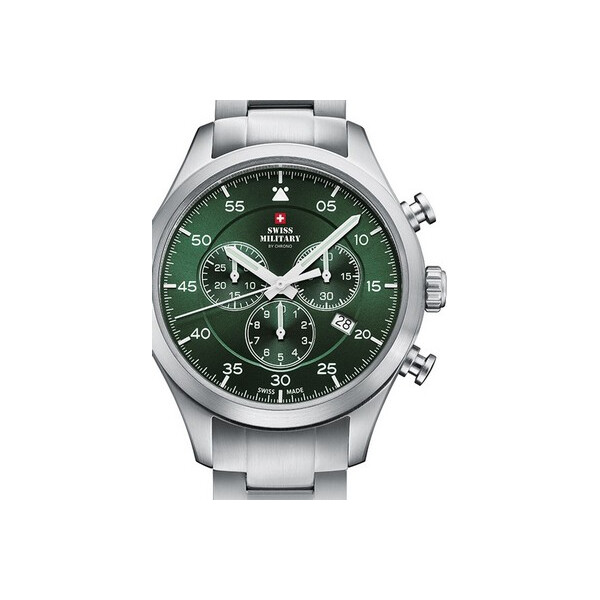 

Часы Swiss Military SM34076.03 Chronograph 43mm 10ATM