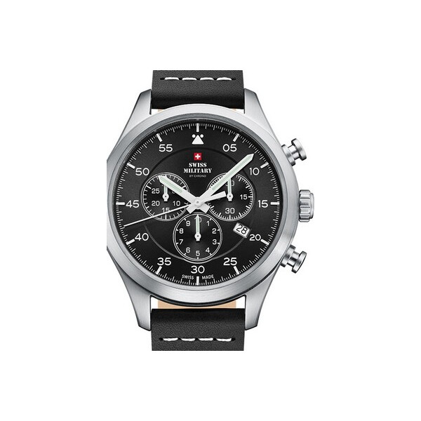 

Часы Swiss Military SM34076.04 Chronograph 43mm 10ATM