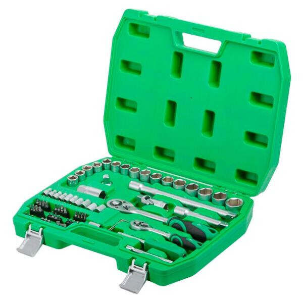 

Набор инструмента Intertool - 1/4" x 1/2" 82 ед. SemiPro(ET-6082SP)