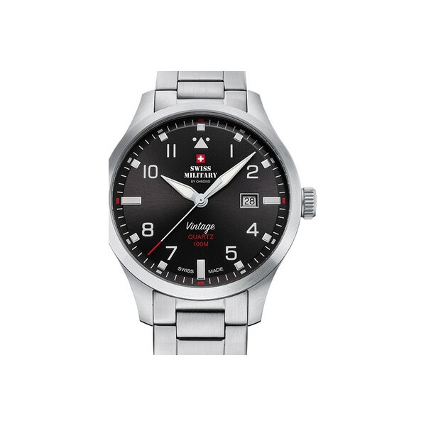 

Часы Swiss Military SM34078.01 Herren 43mm 10ATM