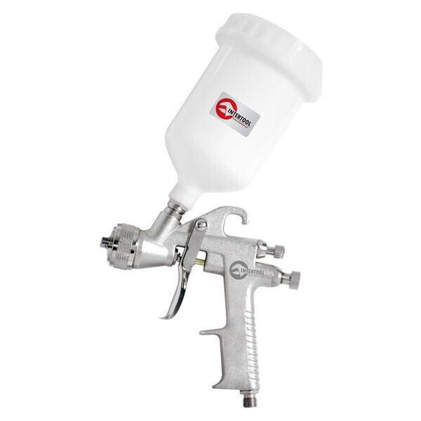 

Пневмопистолет лакокрасочный HP Intertool - верхний бак 600 мл x 1,4 мм PT-0111(PT-0111)