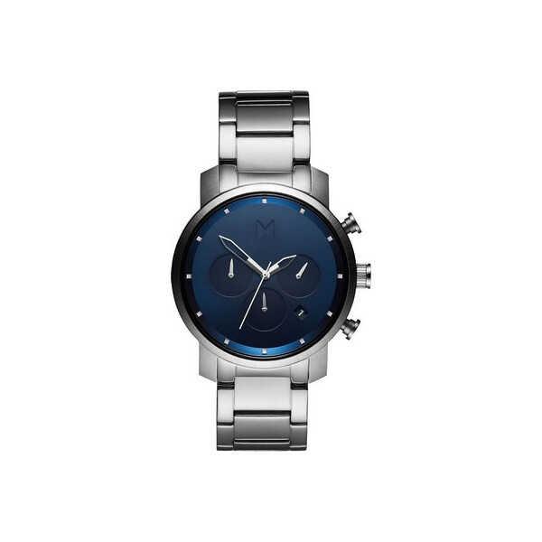 

Часы MVMT MC02-SBLU Chrono Midnight Silver 40mm 10ATM