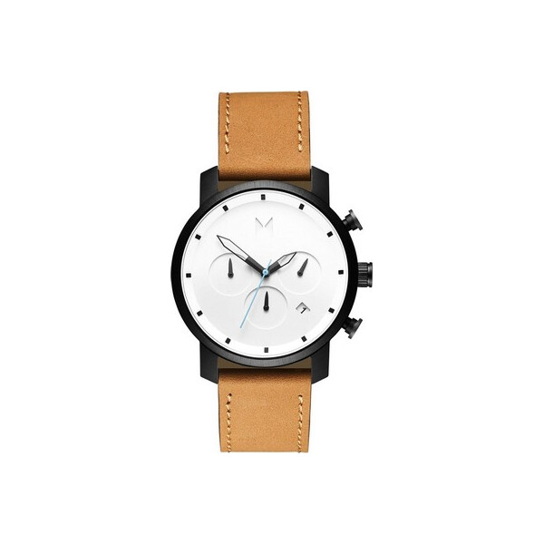 

Часы MVMT MC02-WBTL Chrono White Black Tan 40mm 10ATM