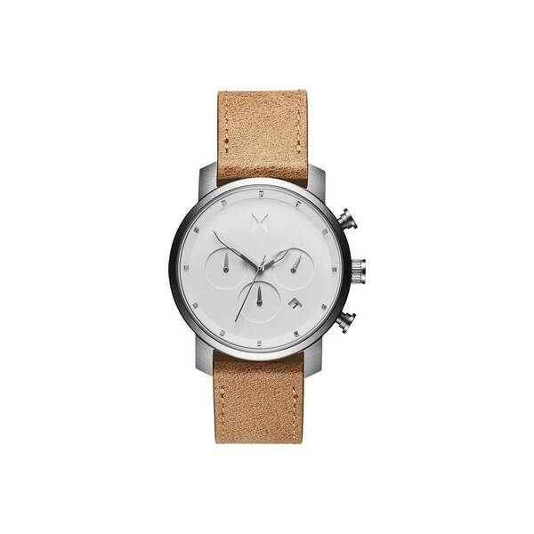

Часы MVMT MC02-WT Chrono White Caramel 40mm 10ATM