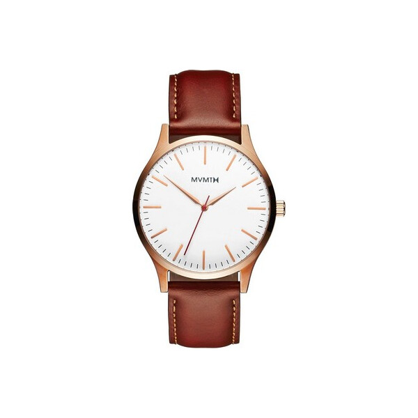

Часы MVMT MT01-WBR 40 Series Rose Золотой Natural Tan Herren 40mm 3ATM