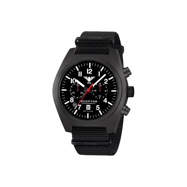 

Часы KHS Einsatzuhr KHS.INCBSC.NB Inceptor Chronograph 46mm 10ATM