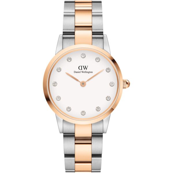 

Часы Daniel Wellington DW00100358 Iconic Link Lumine 32 RG/S White