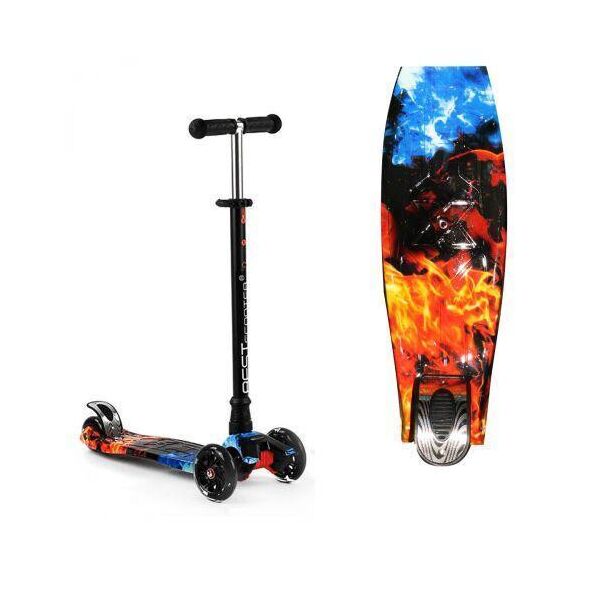 

Детский самокат 113-33288 MAXI Best Scooter, колеса с подсветкой