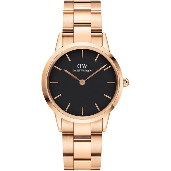 

Часы Daniel Wellington DW00100212 Iconic Link 32 Rose Gold Black
