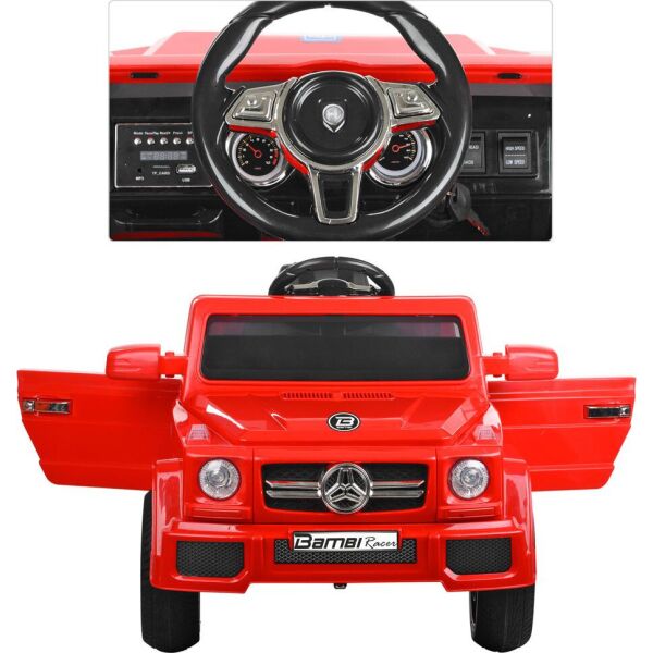 

Детский электромобиль джип Mercedes M 2788EBLR-3 Красный