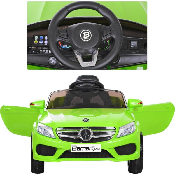 

Детский электромобиль Mercedes M 2772EBLR-5 Салатовый