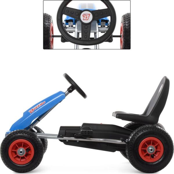

Детский карт (веломобиль) М 4040-4 Bambi kart с обратным ходом и большими колесами