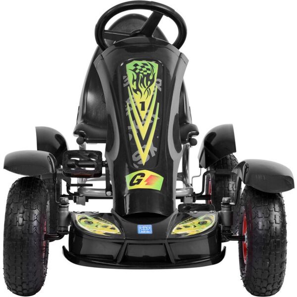 

Детский карт (веломобиль) М 1450-2 Bambi kart с большими колесами , регулировкой сиденья и ручным тормозом