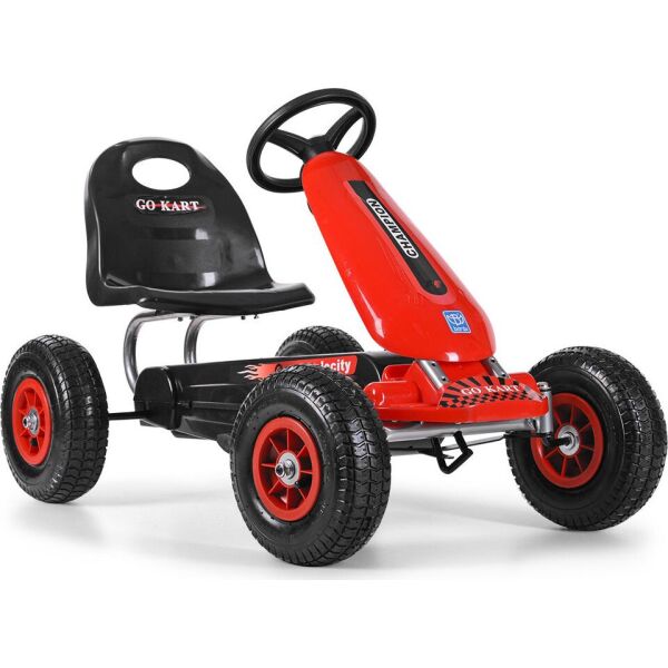 

Детский карт (веломобиль) M 3626A-3 Bambi kart , педальный с надувными колесами