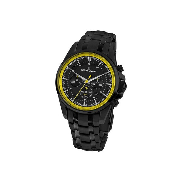

Часы Jacques Lemans 1-1799W Liverpool Chronograph 44mm 10ATM