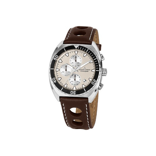 

Часы Jacques Lemans 1-2041D Serie 200 Chronograph 40mm 10ATM