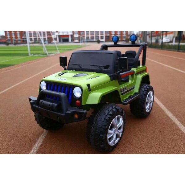 

Детский электромобиль джип Jeep T-7843 Зеленый