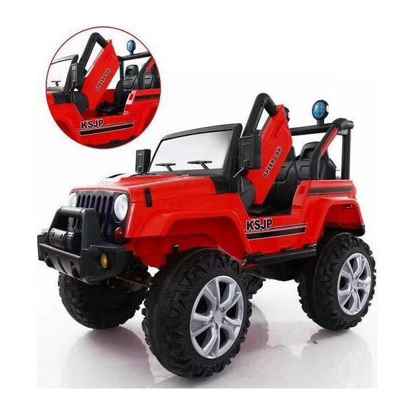 

Детский электромобиль джип Jeep T-7843 Красный