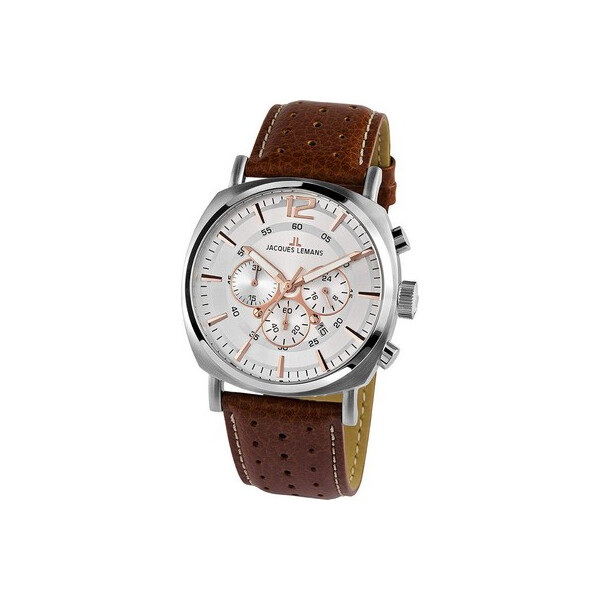

Часы Jacques Lemans 1-1645.1D Lugano Chronograph 46mm 10ATM