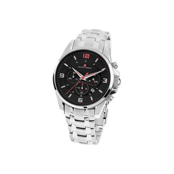 

Часы Jacques Lemans 1-1799L Liverpool Chronograph 44mm 10ATM