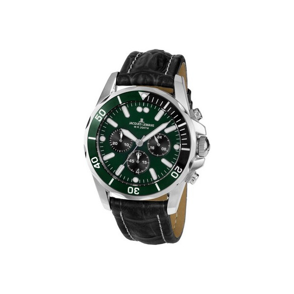 

Часы Jacques Lemans 1-1907ZC Liverpool Diver Chronograph 43mm 20ATM